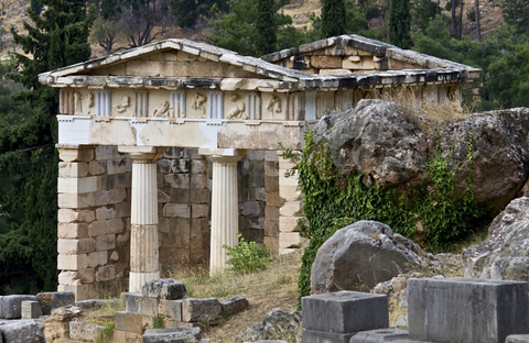 Treasure of the Athenians at Delphi