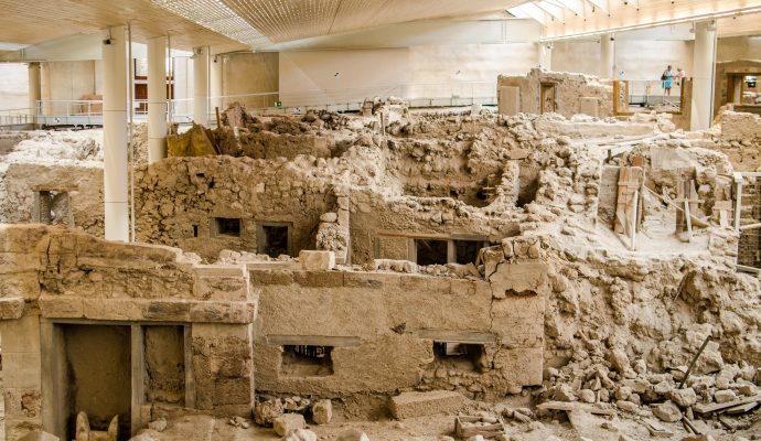 Santorini Acrootiei excavations 1