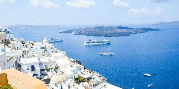 Santorini Caldera View