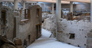 santorini Acrotiri excavations
